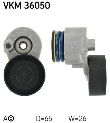 Rolo tensor da correia trapezoidal estriada SKF ref. VKM 36050